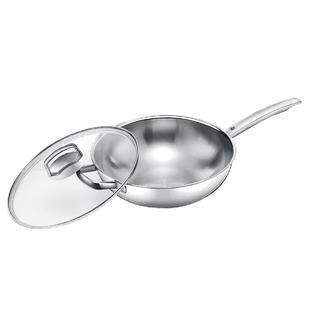 德国WMF福腾宝中华炽能中式不锈钢炒锅无涂层家用电磁炉燃气专用