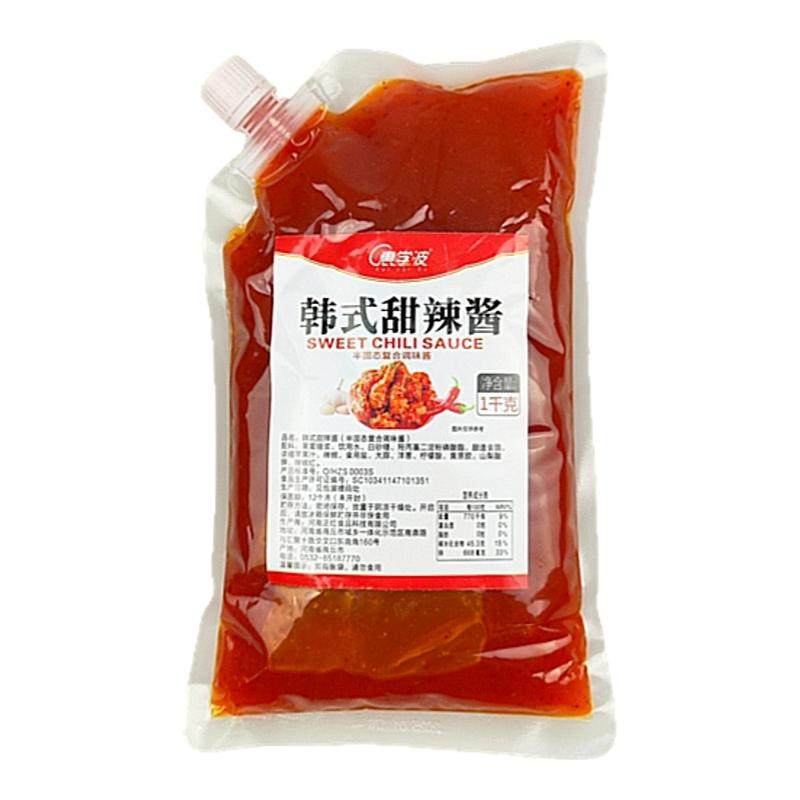 惠学波韩式炸鸡酱多口味甜辣酱商酱类调料