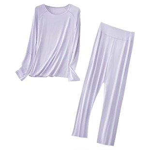 天丝莫代尔深睡睡衣女款2026新款冰丝春秋冬高级感大码家居服夏季