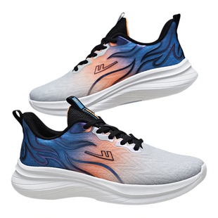 回力运动鞋男款青少年轻便软底超轻不累脚透气防臭减震黑色跑步鞋