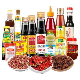 调料小样组合套装宿舍用蚝油鸡精老抽调味料生抽酱油醋厨房调味品