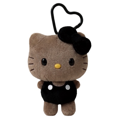 可爱黑皮短腿Kitty猫包挂件