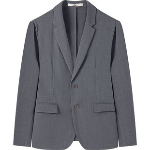 【三防单西】柒牌男士西装2025春季新款面试新郎结婚礼服西服外套