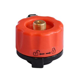 火枫左轮卡式炉长气罐转换头液化气炉具配件转换器户外炉头转接头