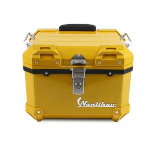 万里豪适用本田幼兽cc110弯梁摩托车后备箱电动车后尾箱非铝合金