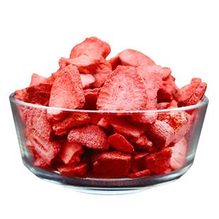 冻干草莓片干大包解腻孕妇零食燕麦水果干雪花酥原料烘焙蛋糕装饰