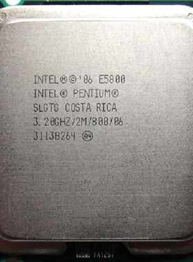 议价Intel Pentium SLGTG E5800 3.20GHz/2M/800 奔腾Dual Core C