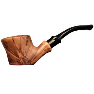 麻梨疙瘩实木烟斗活性炭老式过滤弯式旱烟袋锅斗丝阅读斗男士烟具