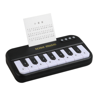 儿童玩具迷你小钢琴口袋音乐键盘3一6岁生日礼物早教可弹奏电子琴
