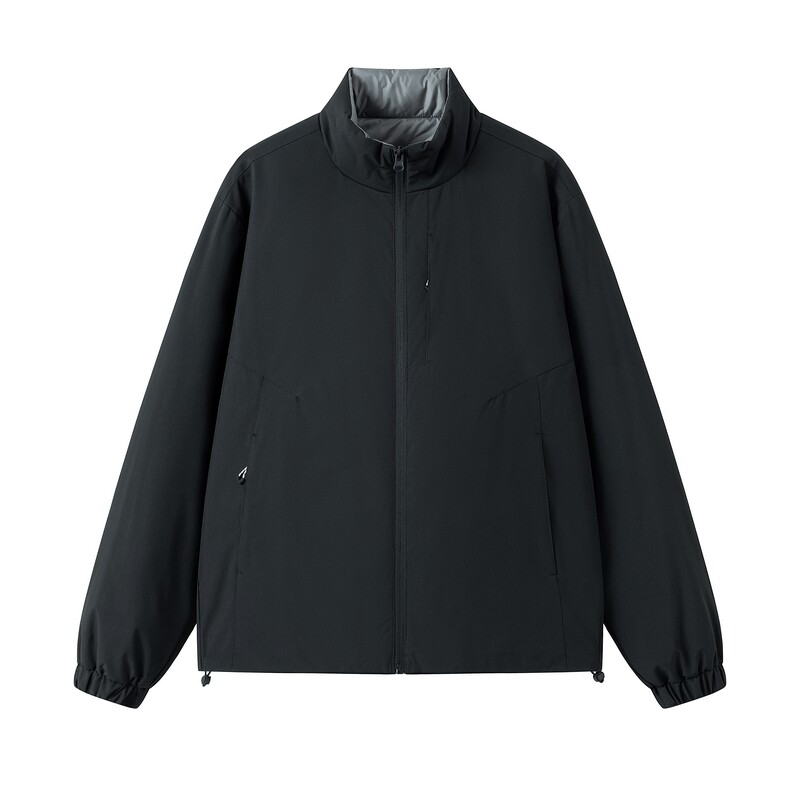 马克华菲立领男款保暖羽绒服新款