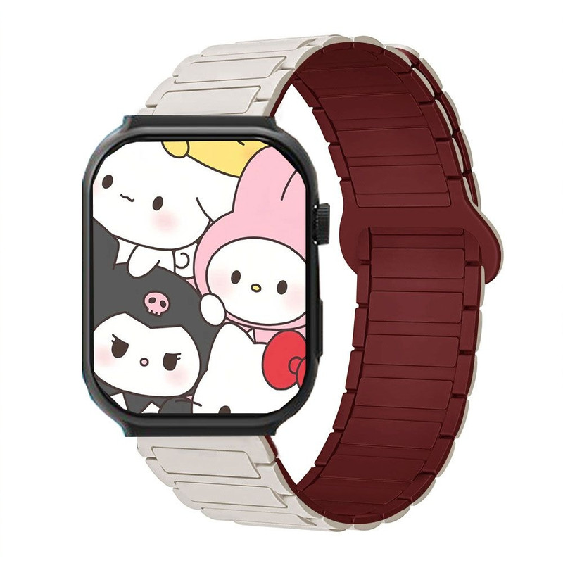 适用联想FIT101/102磁吸硅胶表带