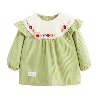 公主裙式罩衣洋气护衣秋冬