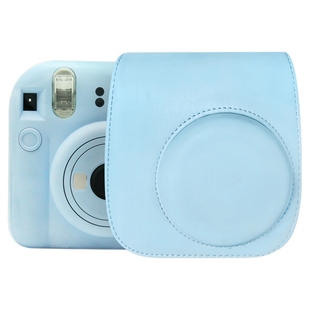 适用拍立得mini12保护套instax富士mini11透明水晶保护壳相片袋相机收纳包防摔防撞硬壳硅胶套可爱贴纸含背绳