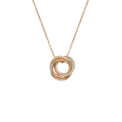 Chomel精致环环相扣项链