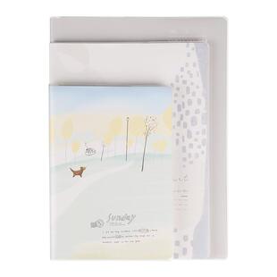 a4笔记本本子软皮胶套本高颜值A4大本横线简约笔记本a4加厚大本子