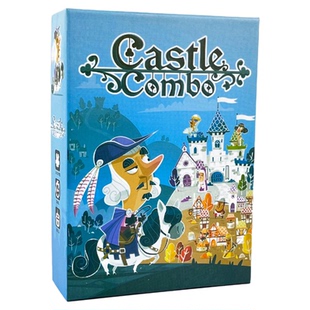 Castle Combo城堡连击组合英文桌游卡牌成年休闲聚会游戏10岁以上