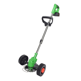 托马斯800W电动除草机小型家用草坪修剪庭院园林锂电割草机多功能