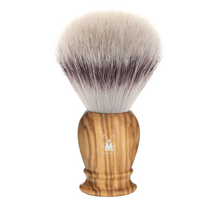 穆乐muhle德国原装进口剃须毛刷胡须刷肥皂泡沫刷银尖纤维STF