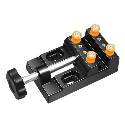 百旗铝合金夹床文玩台钳核桃固定