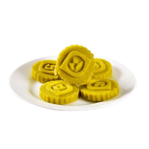 天福茗茶 绿豆糕320G绿茶味 传统糕点礼盒绿豆饼伴手礼