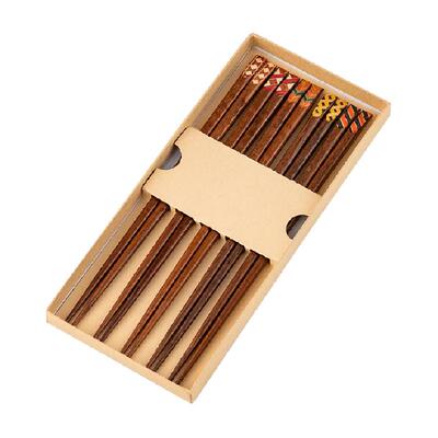 onlycook家用高档铁木筷子盒装