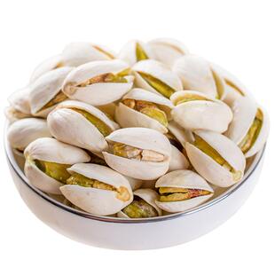 新货原色特大开心果无漂白500g净重袋装炒货坚果干果孕妇零食散装