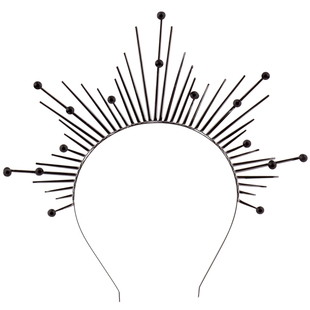 欧美圣母光环发箍皇冠头饰女神时尚走秀头箍万圣节装扮发饰