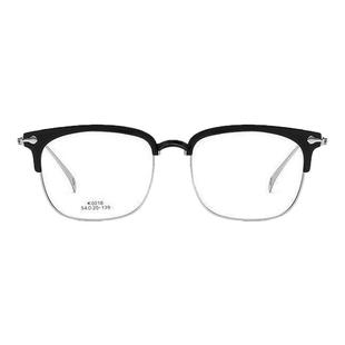 感光变色近视眼镜男有度数痞帅防辐射半框护目平光镜女薛之谦同款