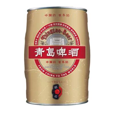 青岛啤酒1903复古5L桶装礼盒