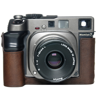 真皮MAMIYA玛米亚7ii 7相机包6  6MF皮套 中画幅胶卷机保护套手工