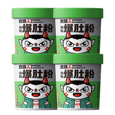食族人麻辣爆肚粉酸辣粉4桶桶