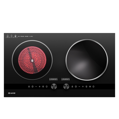 尚朋堂3500W纯铜双灶嵌入电磁炉