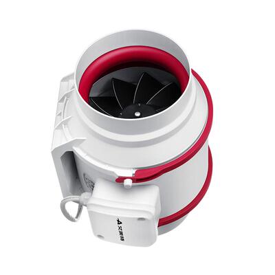 艾美特管道风机纯铜电机质保五年