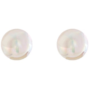 SUGAR 幻彩人鱼姬珍珠耳钉小众设计高级感耳饰女2026新款爆款耳环