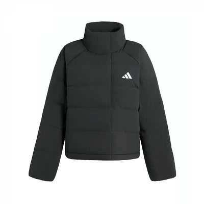 三叶草保暖长款女子羽绒服运动