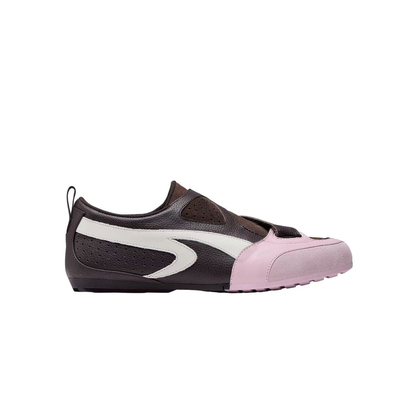 OVEREDGE粉棕色休闲运动鞋