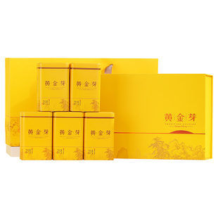 2025新茶黄金芽茶叶明前绿茶安吉白茶官方旗舰店年货礼盒装250g