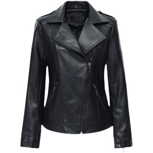 真皮皮衣女短款2025春季新款韩版修身显瘦绵羊皮夹克女士大码外套