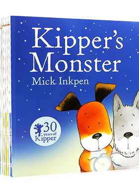 小狗奇普和怪兽10册 Kipper's Monster 廖彩杏书单 英文原版 绘本 儿童启蒙平装 套装 图画故事书 小狗卡皮 纯全英文正版英语书籍