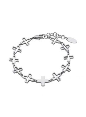 欧美ins风复古十字架手链