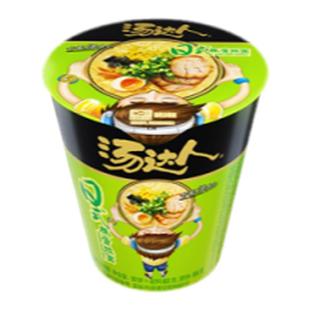 统一汤达人方便面桶装小杯面日式酸辣豚骨拉面整箱混搭罗宋汤泡面