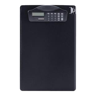 创意多功能文件夹带计算器a4写字板夹板量房本点菜单财务计数资料夹塑料垫板学生写字垫板商用办公用品收纳夹