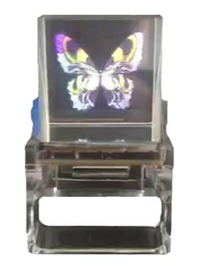 透明摆件树脂时钟相册GIF动图