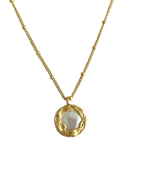 淡水巴洛克珍珠项链女