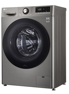 LG洗衣机9kg超薄洗烘一体机变频滚筒全自动小型家用LG FCY90M2P