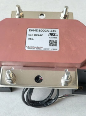 议价韩国进口YM高压直流接触器EVHD1000A-24S 1000A全新原装现货