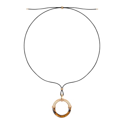 GXIAOXIAO美拉德圆圈毛衣项链