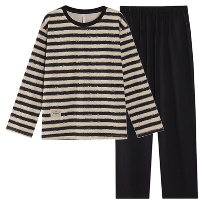 都市丽人纯棉睡衣女春秋2025新款