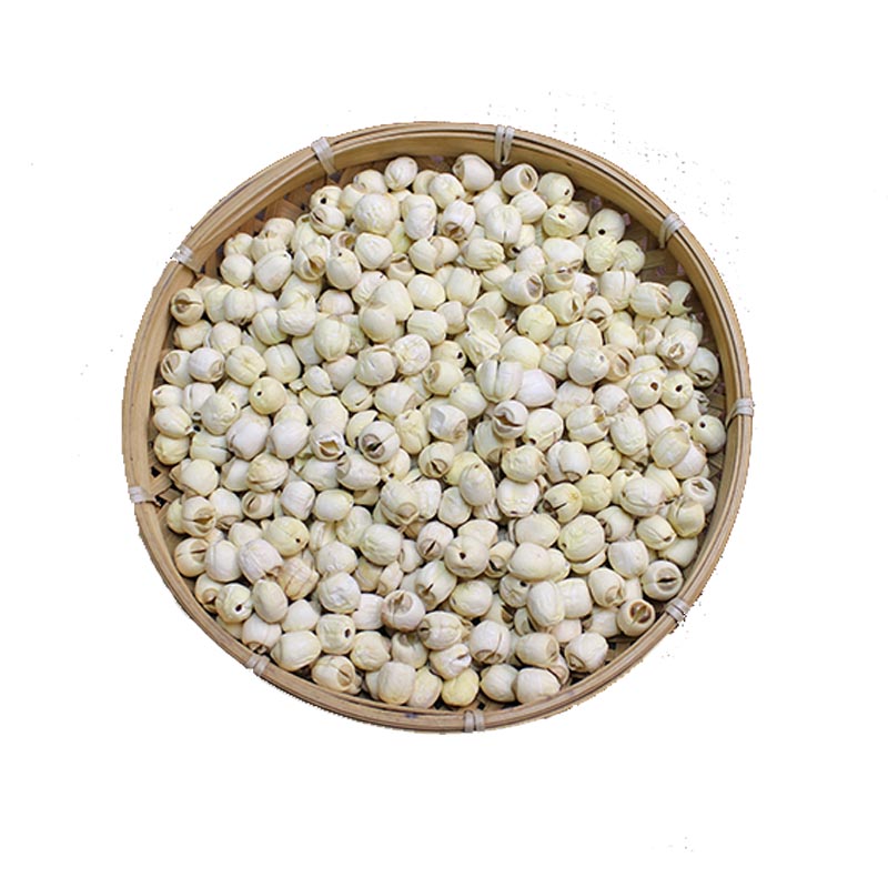 野生无硫特级去芯白莲子500g