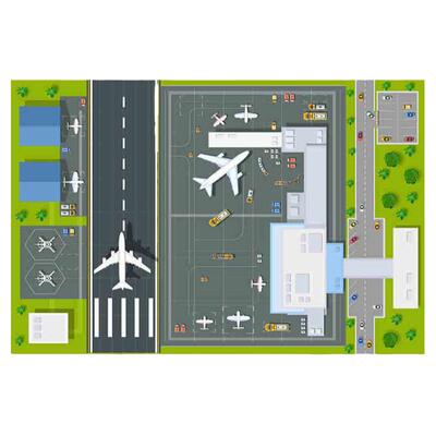 幼儿园儿童房防滑游戏地毯可水洗